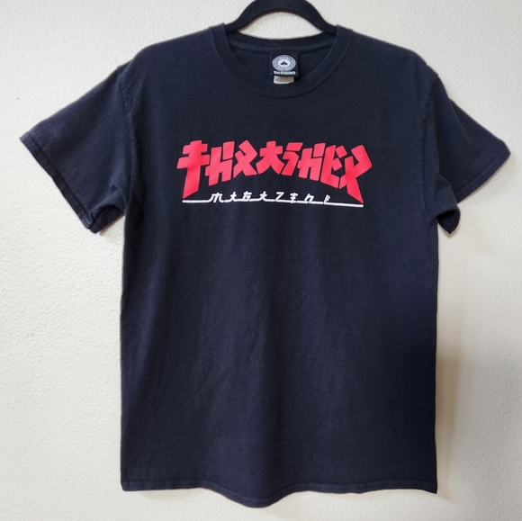 Thrasher Magazine Godzilla T Shirt Adult Medium Black Cotton - Picture 1 of 5